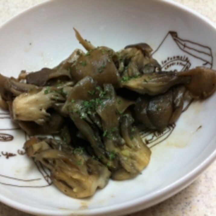 舞茸バターソテー☆わさび醤油味